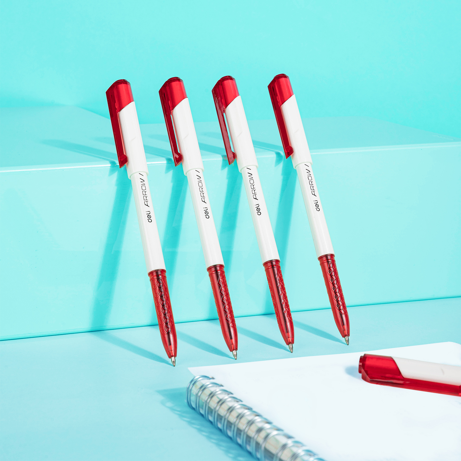 Deli-EQ23-RD Ball Point Pen