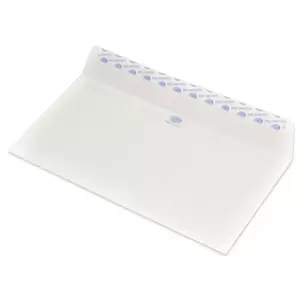 FIS Pack of 50 Ivory Color Envelopes, 80 GSM, Peel & Seal, Size 114 X 229mm, Color Ivory
