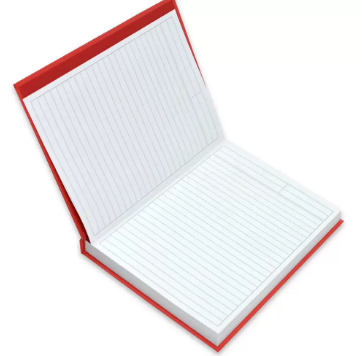 FIS Pack of 5 Hard Cover Notebook 9X7 Inches (22.86 X 20.32 CM) Single Line,With Border,200 Sheets-Assorted Color -FSNB97200NASST