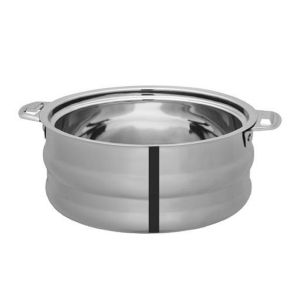 Royalford Galaxy Double Wall Hot Pot - Stainless Steel - Silver - RF10544