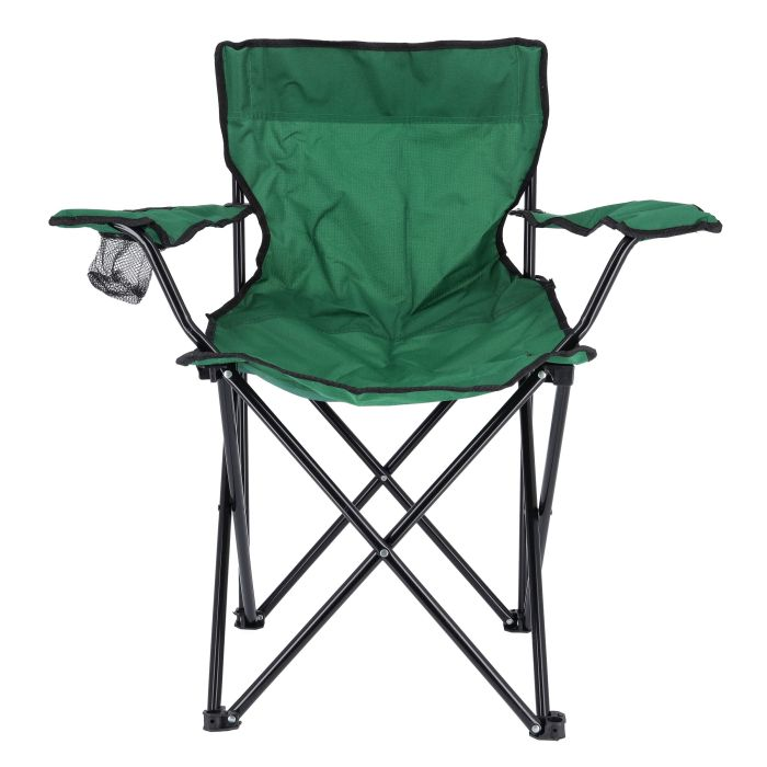 Camping Chair, Water-Proof & Stain Resistant, RF10133 | Foldable Campsite Portable Chair With Cup Holder | Perfect For Camping, Festivals, Garden, Caravan Trips, Fishing, Beach
