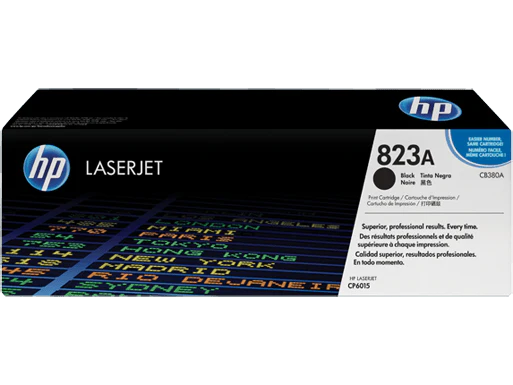 HP 823A Black Original LaserJet Toner Cartridge (CB380A)