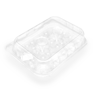 Falcon Clear Plastic Cake Cup Container 6 Cup (DPI-6CC-CC) (1 Piece)