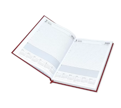 FIS Diary 2023 (English) Red, A4 - FSDI42EN23RE