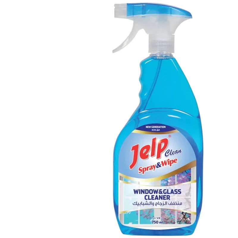 Jelp Clean Glass Cleaner Blue 750 ml