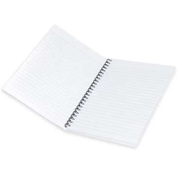 10-Piece FIS Spiral Soft Cover Notebook Single Line A5, 100-Sheets - FSNBA51908S