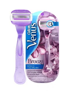Venus, Breeze Razor, Purple/White