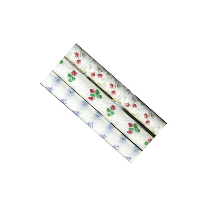 20M PVC Table Roll - Tablecloth Cover Protector | Tablecloth Daisy Silver, Small Polka Floral, Wipe Clean, Vinyl / Plastic Table Cloth | Spill Proof Reusable Roll (Multi Colour)