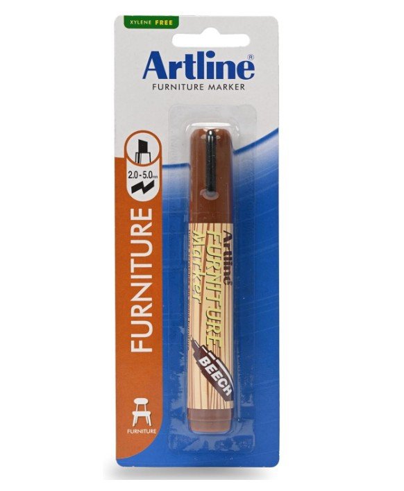 Artline 95 Furniture Marker Chisel - Walnut (box/12pcs)