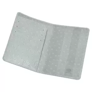 FIS Grey Polyurethane For Unisex - Passport Wallet - FSGNOGY