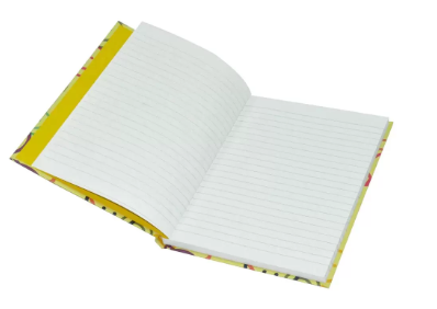 5-Piece Light Hard Cover Notebook, Single Ruled, (100 Sheets), A5 Size - LINBA51705