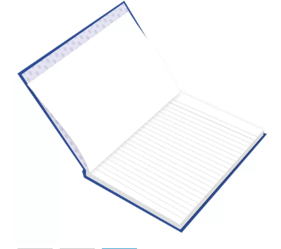 Fis Manuscript Books 8 Mm Single Ruled, 144 Sheets, 9 X 7 Inch - FSMN9X73Q