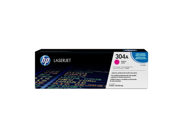 HP 304A Magenta Original LaserJet Toner Cartridge(CC533A)