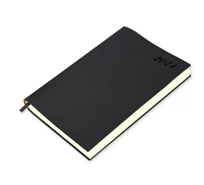 FIS Flexible Diary 2024 (English) A5, Black - FSDI131E24BK