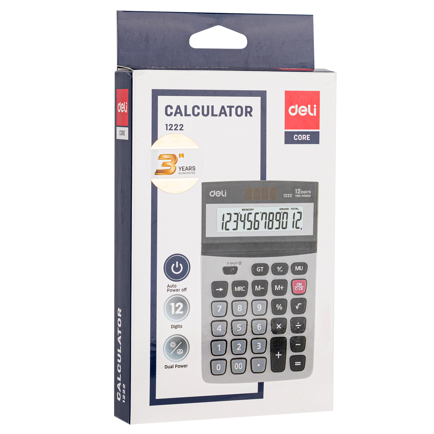 Deli-E1222 Desktop Calculator