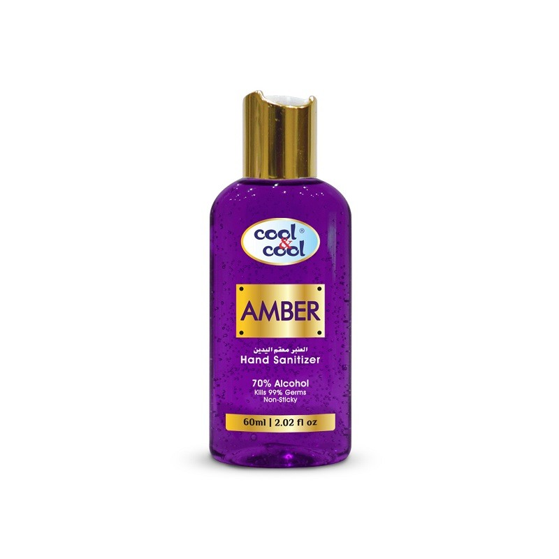 Amber Hand Sanitizer Gel 60ML