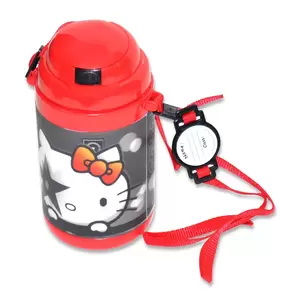 Hello Kitty Kiss Pop Up Water Bottle 600ml - TGWZ3DS-142