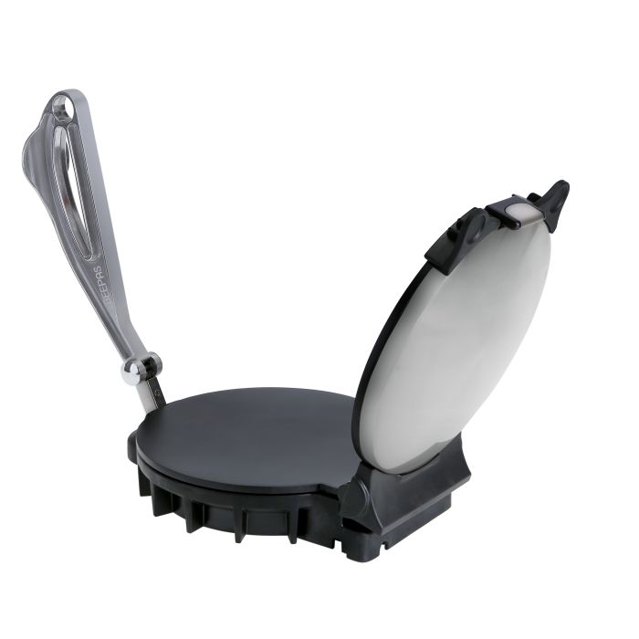 Geepas GCM2028 Mexican Style Tortilla Press For Making Homemade Tortillas And Tacos, Gift Box, 23.5 X 20 X 9 Cm