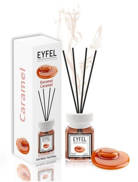 Eyfel Reed Diffuser 120ml - Caramel