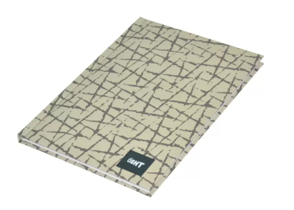 5-Piece Light Hard Cover Notebook, Single Ruled (100 Sheet) A5 Size - LINBA51504