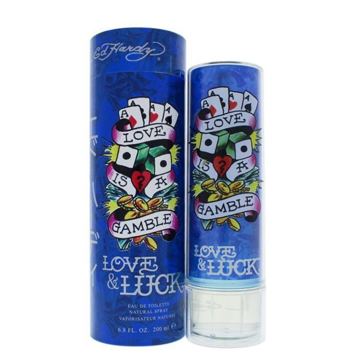CHRISTIAN AUDIGIER ED HARDY LOVE & LUCK (M) EDT 200ML