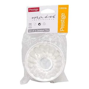 Prestige Tart Tin Mini Set Of 4 Piece - Aluminium - Silver