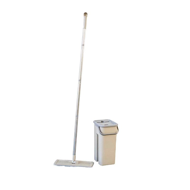 AKC | Flat Floor Mop and Bucket Set| 2 LTR
