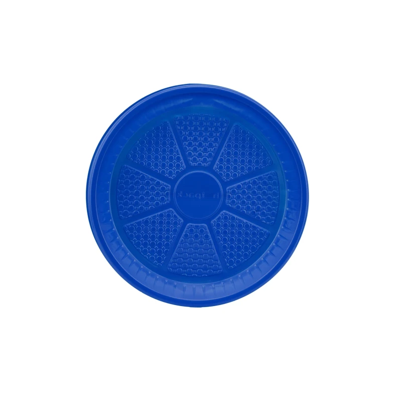 Colored Round Plastic Plate(9 Inch)25 Pieces