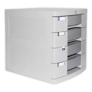 FIS File Cabinet (Plastic) With key, 4 Drawers - FSOT2K