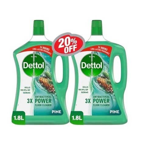 Dettol Pine Multi-Purpose Cleaner 1.8L Pack of 2