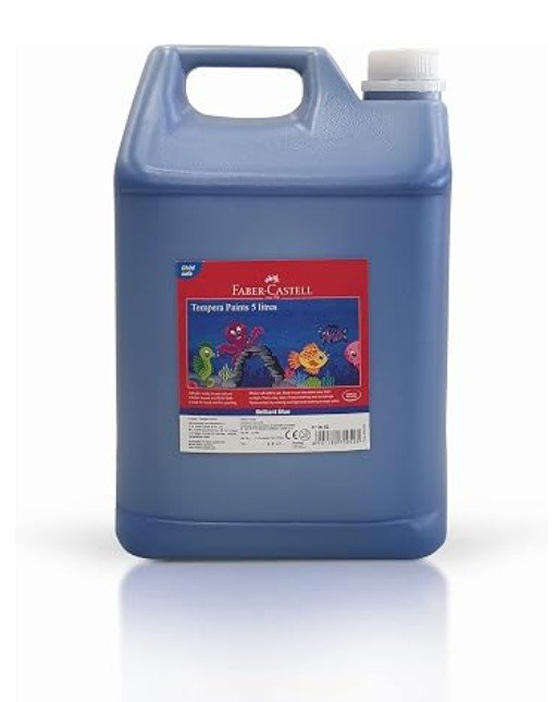 Faber-Castell Tempera Paints 5 Litres Brilliant Blue