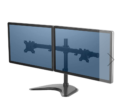 FELLOWES PROFESSIONAL SERIES FREE STANDING DUAL MONITOR ARM 8043701