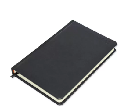 FIS French Diary 2023, PU 1-Side Padded, Round Corner, Black - FSDI29FRP23BK