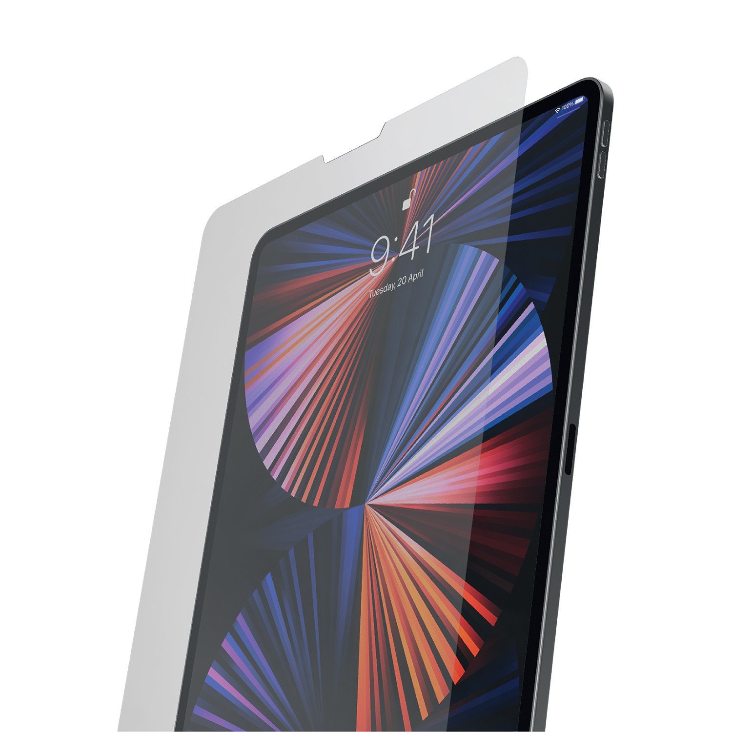 Levelo Laminated Crystal Clear Screen Protector for iPad Pro 5/4 12.9" ( 2021&2020 ) - Clear