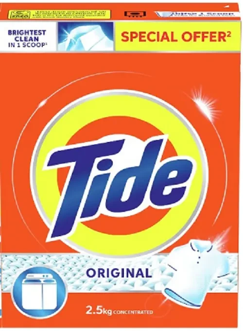 Tide Powder Original Semi-Automatic Laundry Detergent 2.5 kg