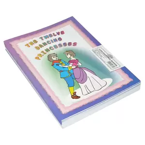 12-Piece FIS Coloring Book 12 Dancing Princesses 28-Pages - FSCGA4N004