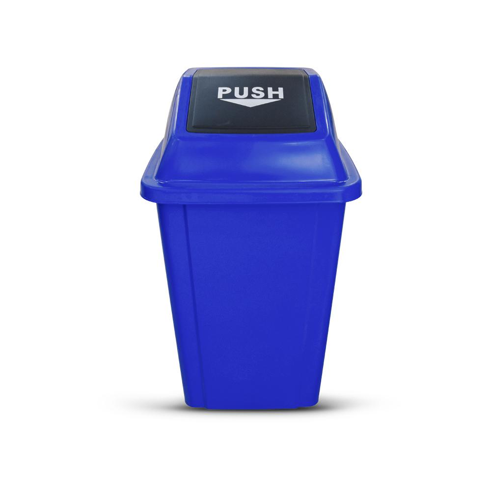 AKC Quadrate Garbage Bin | 60LTR | BLUE