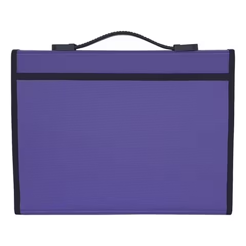 Maxi Expanding File With Handle A4 Size 13 Tab Purple
