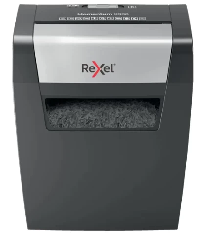 Rexel Momentum X406 Cross Cut Paper Shredder