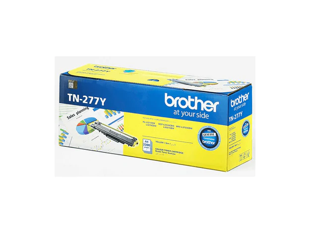 Brother TN277Y High Capacity Yellow Toner Cartridge