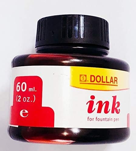 Dollar Fountain Pen Ink Red 60 ml