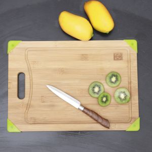 Royalford Organic Cutting Board (40X28X15Cm) - Bamboo - Wooden