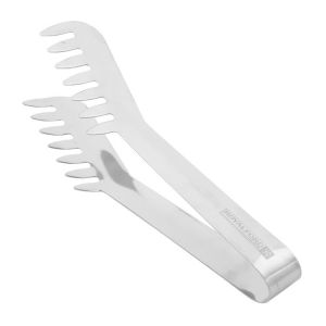 Royalford Kitchen Tongs 75" Serving Tongs - Stainless Steel - Silver