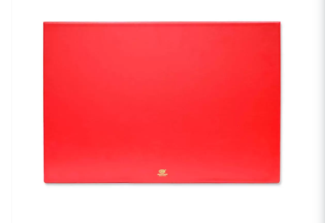 FIS Year Planner 2024 (Arabic/English) PVC Desk Blotter, Red - FSDK2AE24RE