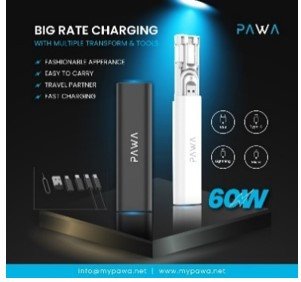 PAWA Multiple Ports Multiple Function Storage Box 60W-black