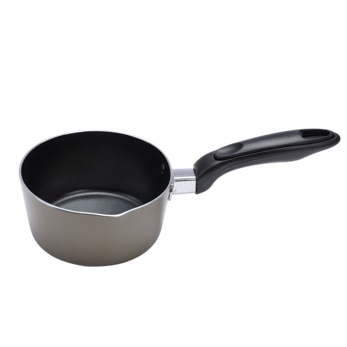 Royalford RF2012-MP18 Non-Stick Milk Pan - 18cm/1.5 Litre Saucepan Pouring Spout With Ergonomic Handle |Multiple Hob Compatible|Ideal As Coffee Pot, Tea Pot, Milk Pot & A Small Saucepan