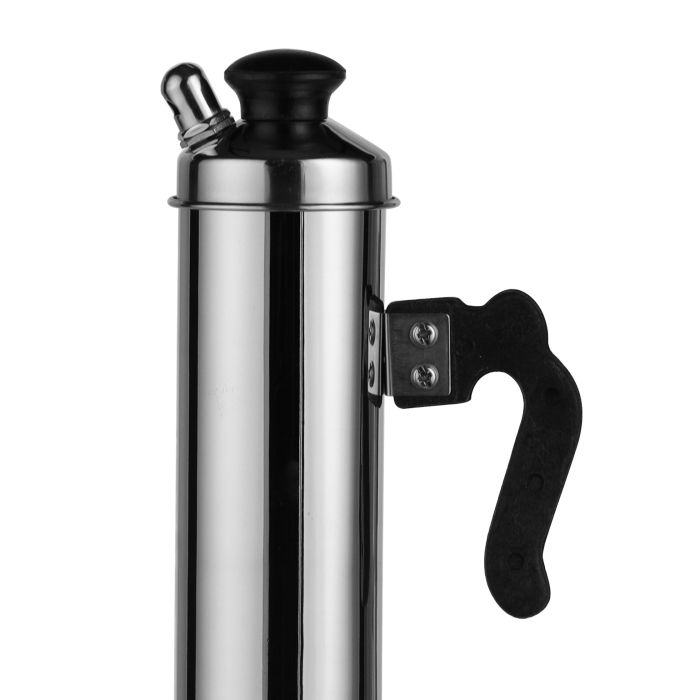 Whistling Puttu Maker, Stainless Steel, RF10518 | Food-Grade Stainless Steel | Heat-Resistant Bakelite Knob & Handle | Non-Stick Pot | Dishwasher Safe