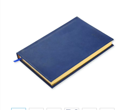 FIS Golden A5 Diary 2024 (English) Blue - FSDI26EG24BL