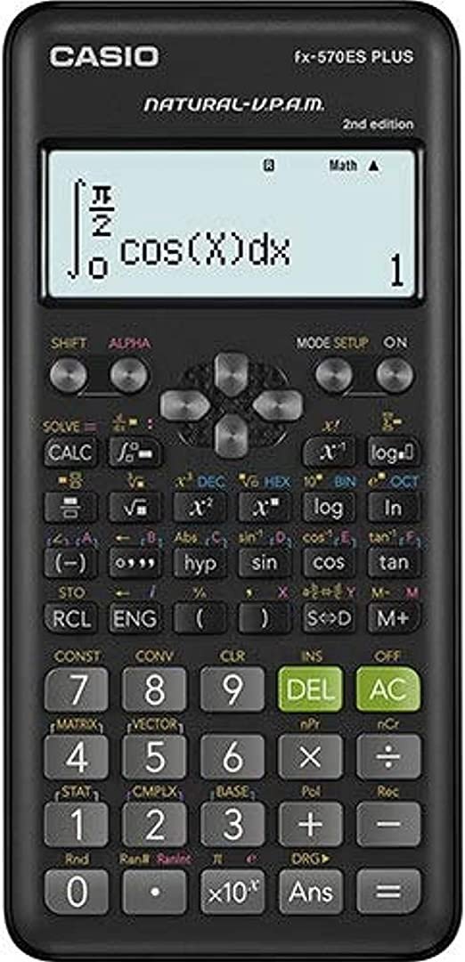 Casio Scientific Calculator, Fx-570Es Plus
