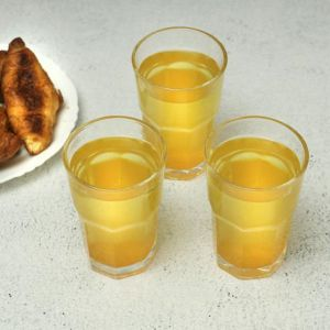 Royalford 3Pcs Glass Tumbler Set - Glass - Clear - 270 ML